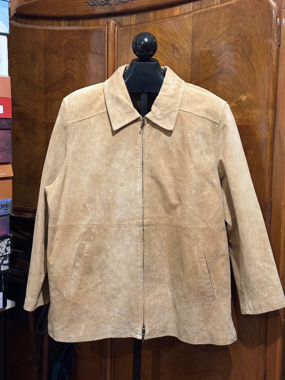 Terry Lewis Men's Suede Tan Jacket
